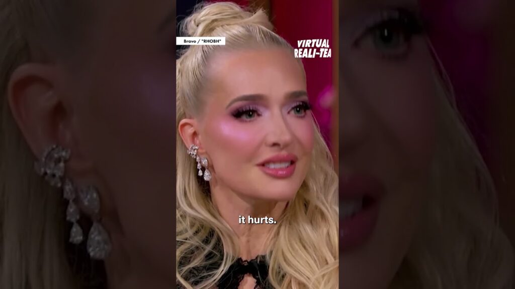 RHOBH reunion: Erika tells Dorit 'I love you' amid feud | Virtual Reali-Tea #shorts