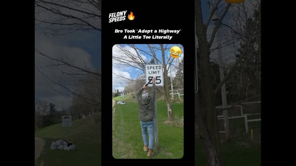 Bro Really Adopted the Highway