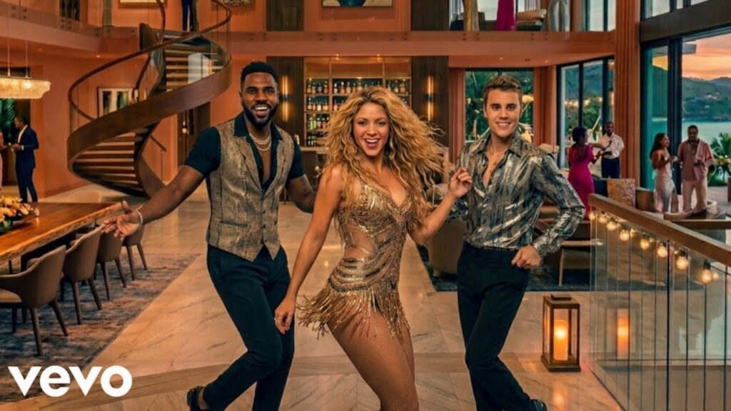 Jason Derulo Ft Shakira & Justin Bieber - Love & Joy (Official Music Video)