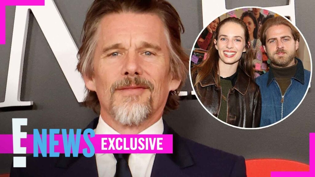 Ethan Hawke Reacts to Maya Hawke, Christian Lee Hutson’s Marriage | E! News