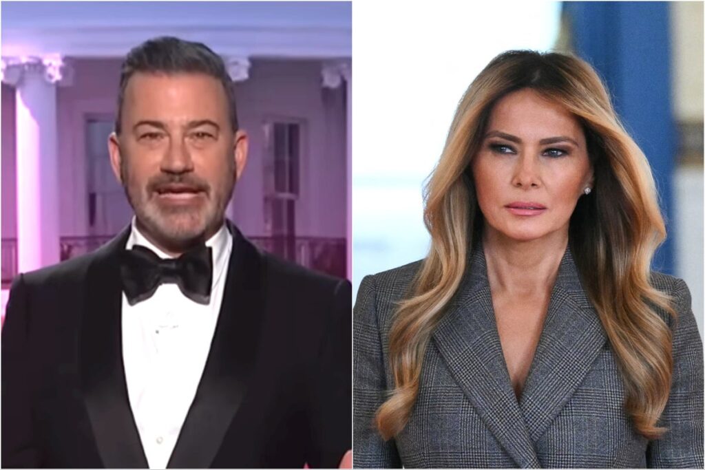 Jimmy Kimmel slammed on social media over Melania Trump ‘widow’ joke after gunman attack
