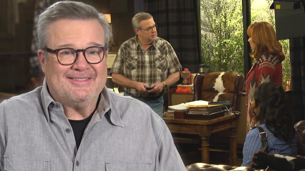 Happy’s Place: ON SET as Eric Stonestreet Crashes Reba’s Season 2 Finale (Exclusive)