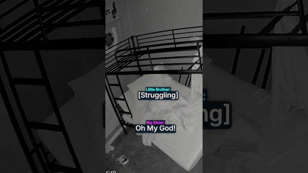 Bunk Bed Breaks During Sleep!