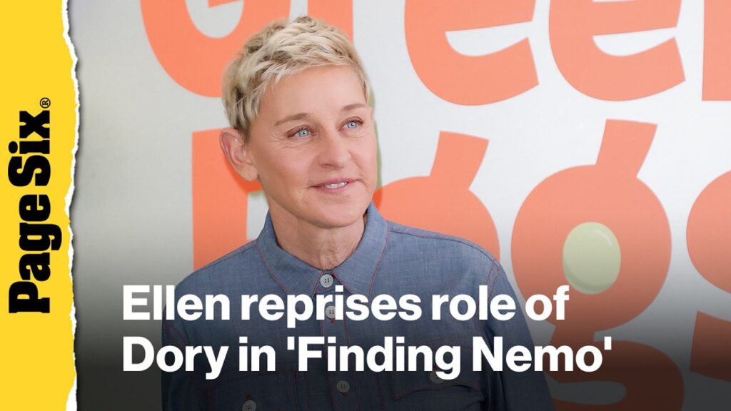 Ellen DeGeneres reprises role of Dory in new 'Finding Nemo' project