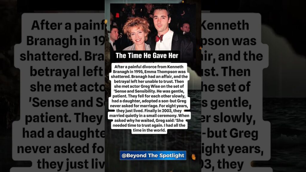 The Time He Gave Her.Emma Thompson #stories