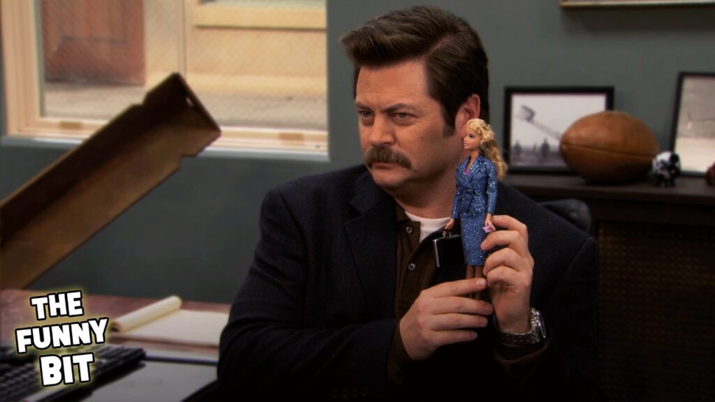 Some would say, Ron Swanson is a Feminist Icon | Parks and Recreation | The Funny Bit