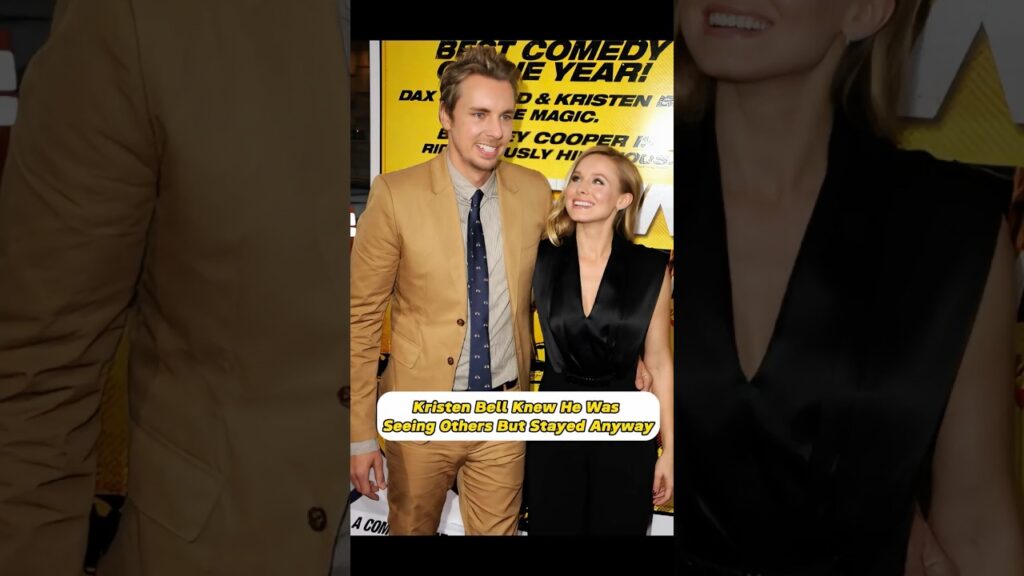 Kristen Bell knew he was seeing others but stayed anyway #kristenbell #daxshepard