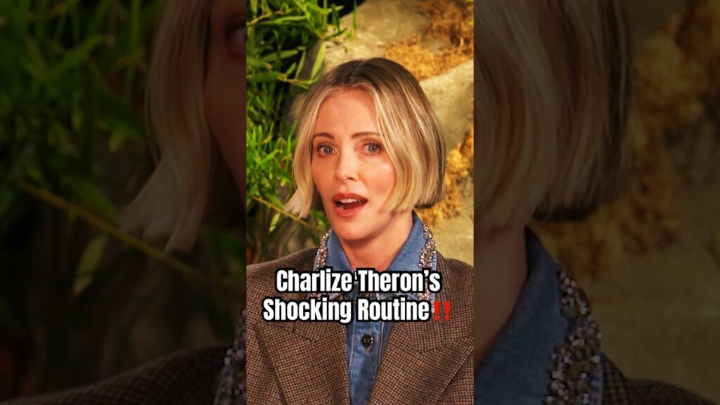 Charlize Theron’s BIZARRE beauty routine‼️ #charlizetheron #taronegerton #redlight #shocking Charlize Theron’s BIZARRE beauty routine‼️ #charlizetheron #taronegerton #redlight #shocking