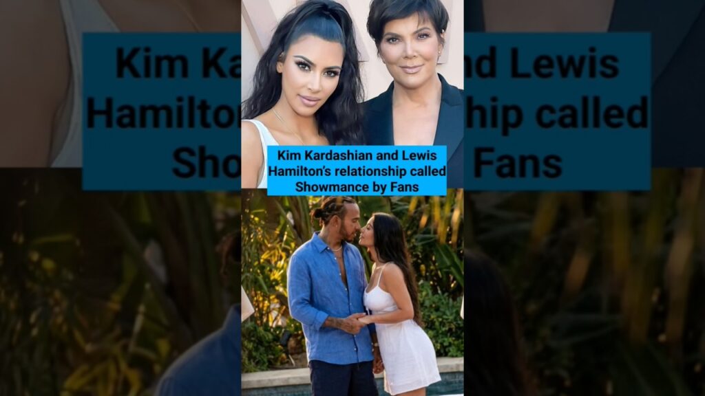 Kim Kardashian and Lewis Hamilton’s relationship called Showmance by Fans #kimkardashian