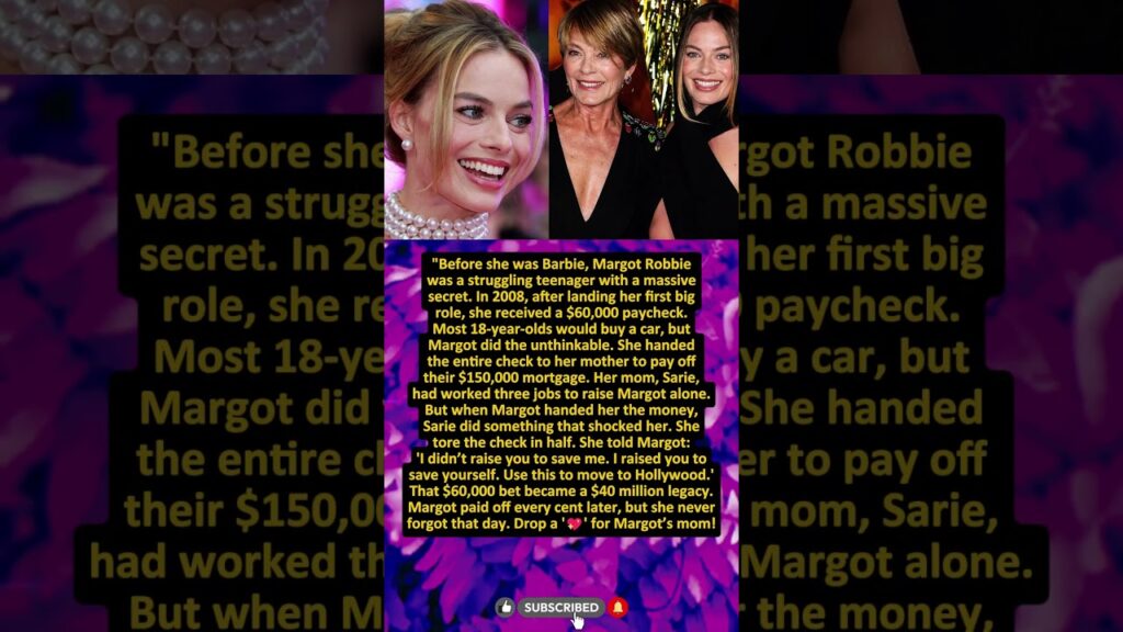 The $60,000 Secret Behind Margot Robbie’s Hollywood Success 🏰