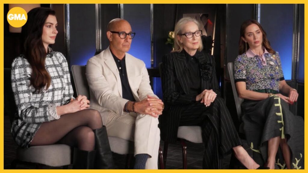 Cast of “The Devil Wears Prada 2” discusses return to the runway