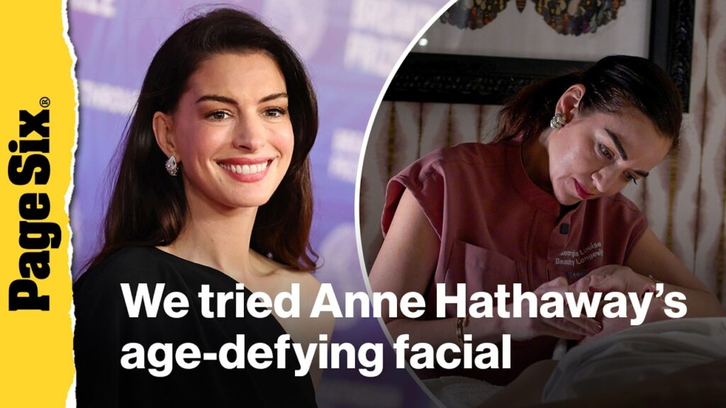 Meet Georgia Louise, the facialist behind Anne Hathaway's age-defying glow