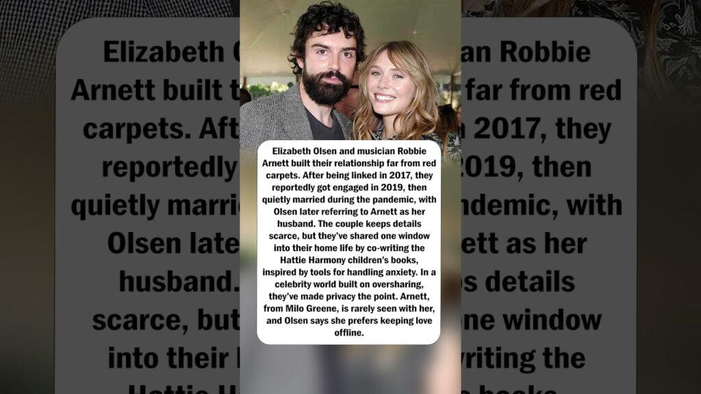 Elizabeth Olsen Kept Love Offline