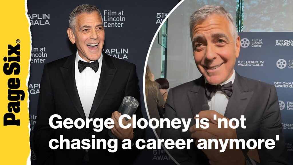 George Clooney, 64, reveals he's slowing down: 'I'm not chasing a career anymore'