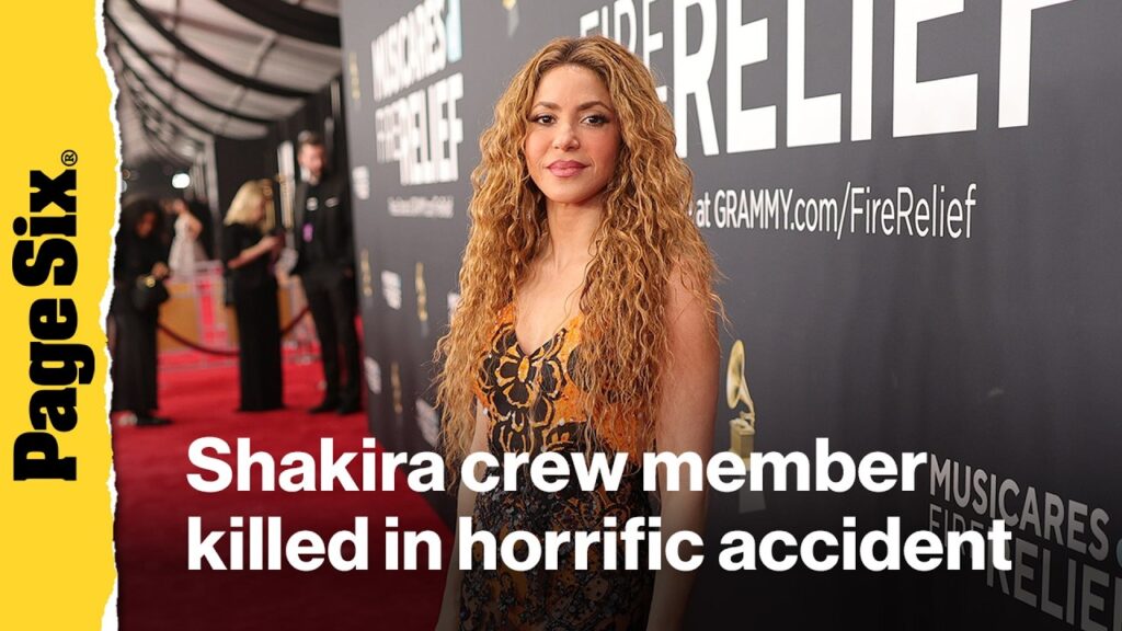 Shakira crew member crushed to death in horrific accident days before Brazil show