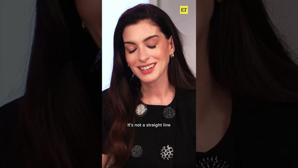 Anne Hathaway Reflects on Playing Andy 20 Years Ago in 'The Devil Wears Prada' #annehathaway