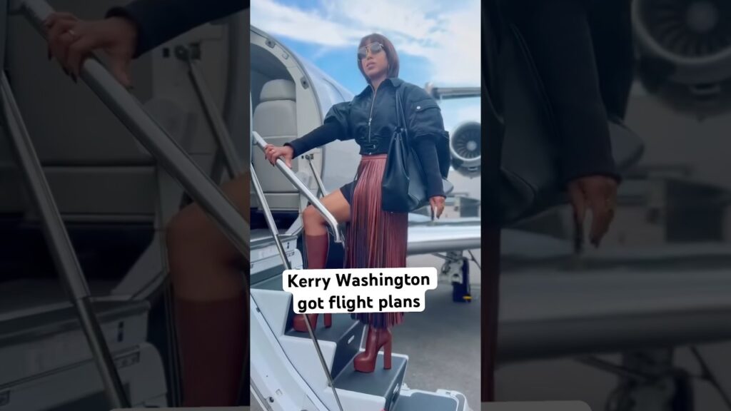 Kerry Washington is hot in this piece