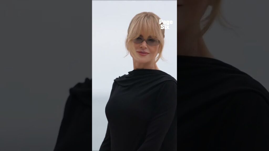 Nicole Kidman attended the Chanel Cruise 2026/27 in Biarritz, France. 🖤✨ #shorts