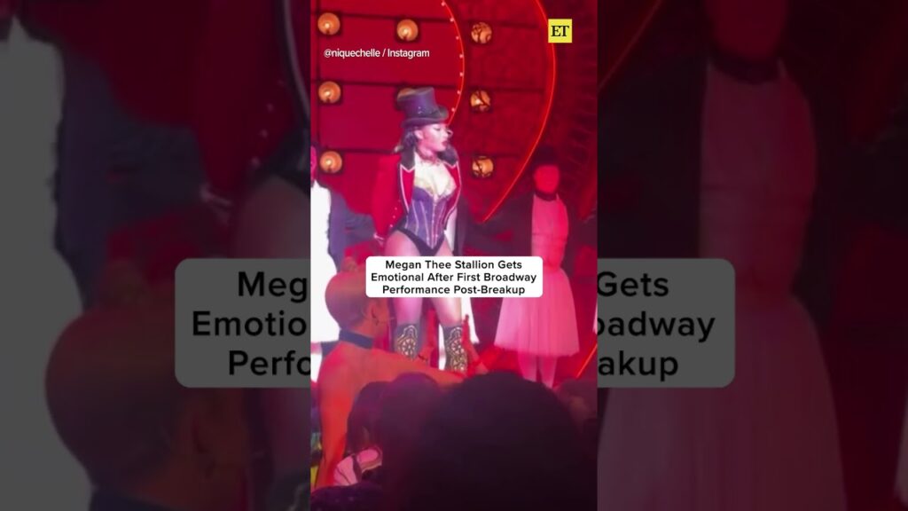 #megantheestallion gets emotional after first #broadway performance post- breakup