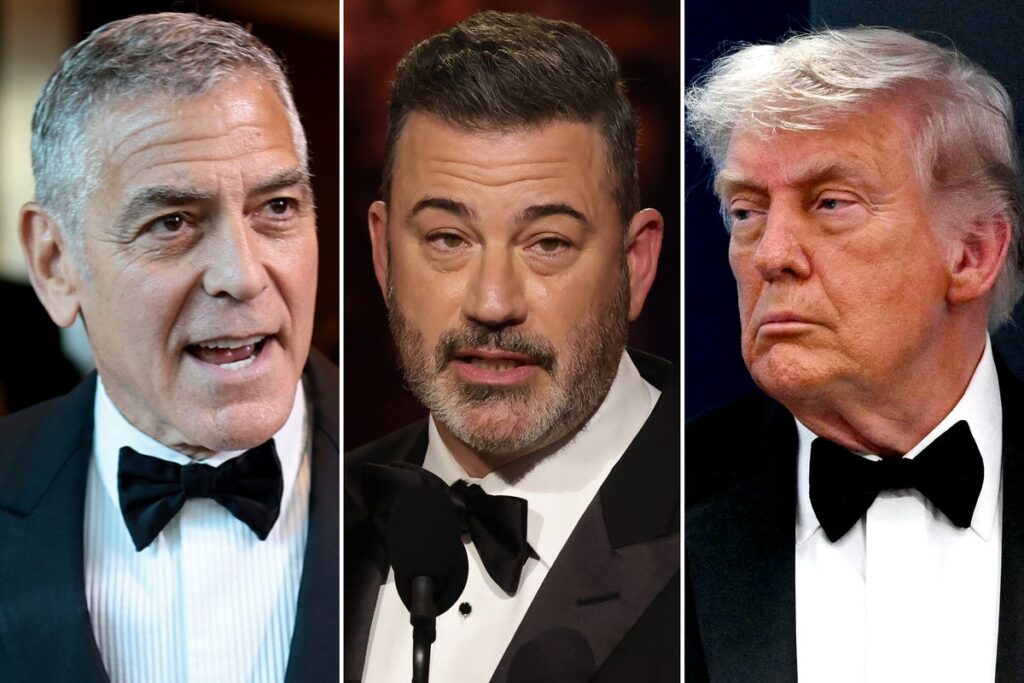 George Clooney backs Jimmy Kimmel after Trump and First Lady call for comedian’s firing over ‘widow’ joke