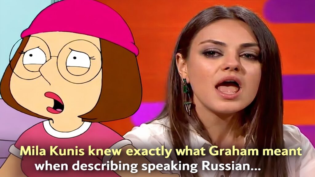 Mila Kunis Shocks Audience Speaking Fluent Russian on Live TV! π± Unfiltered Talk Show Clip Mila Kunis Shocks Audience Speaking Fluent Russian on Live TV! π± Unfiltered Talk Show Clip