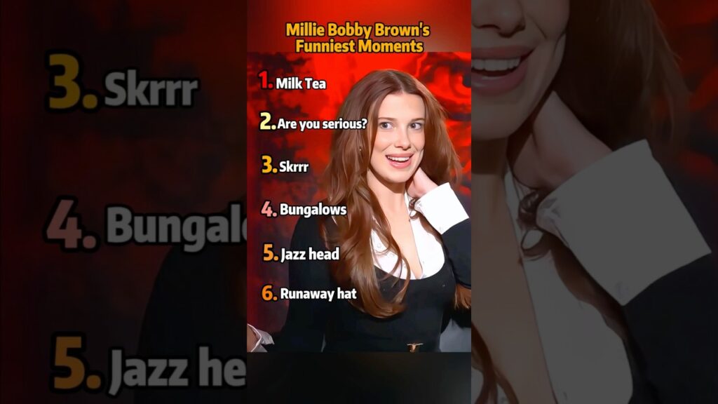 Millie Bobby Brown's Funniest Moments #celebrity #funny #foryou
