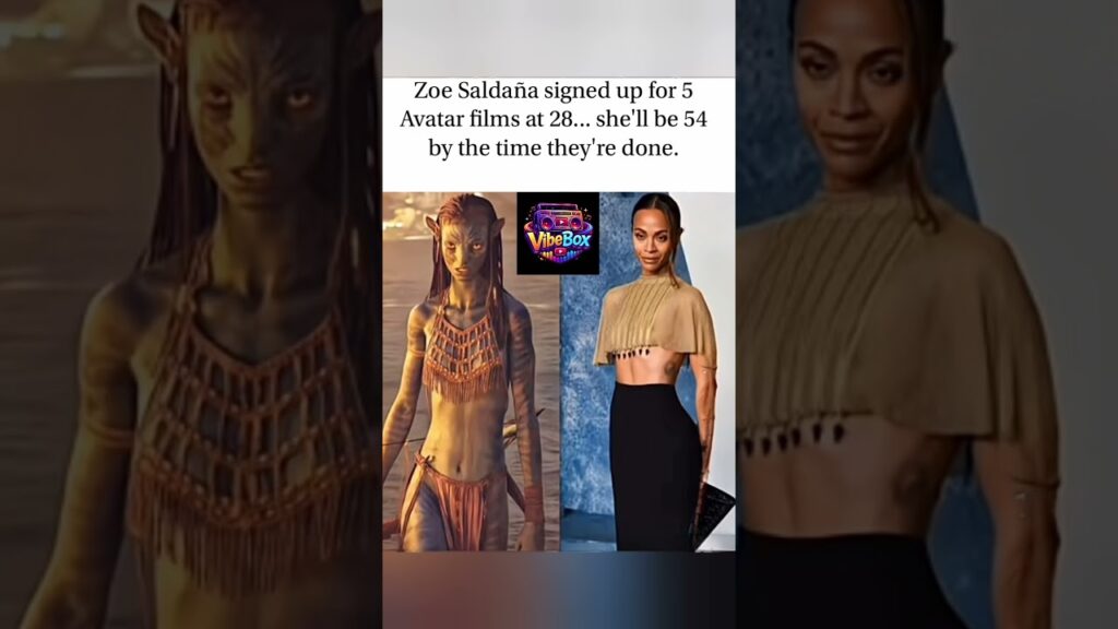 Zoe Saldaña locked in for the long run 🎬 #Avatar #FilmJourney #viral #shorts #memes