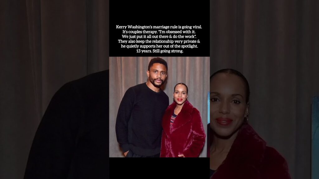 Kerry Washington’s Viral Marriage Rule! 🤫 13 Years of Secret Success!