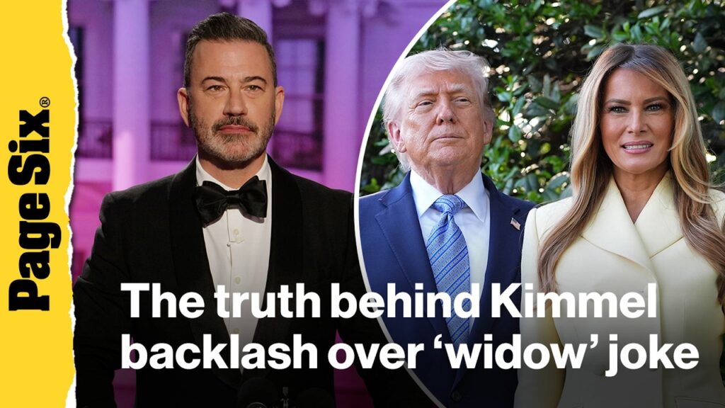 The truth behind Jimmy Kimmel backlash over Melania Trump 'widow' joke