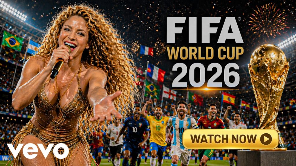 Waka Waka 2026 🌍 Shakira – FIFA World Cup 2026 Anthem | Emotional & Epic 4K