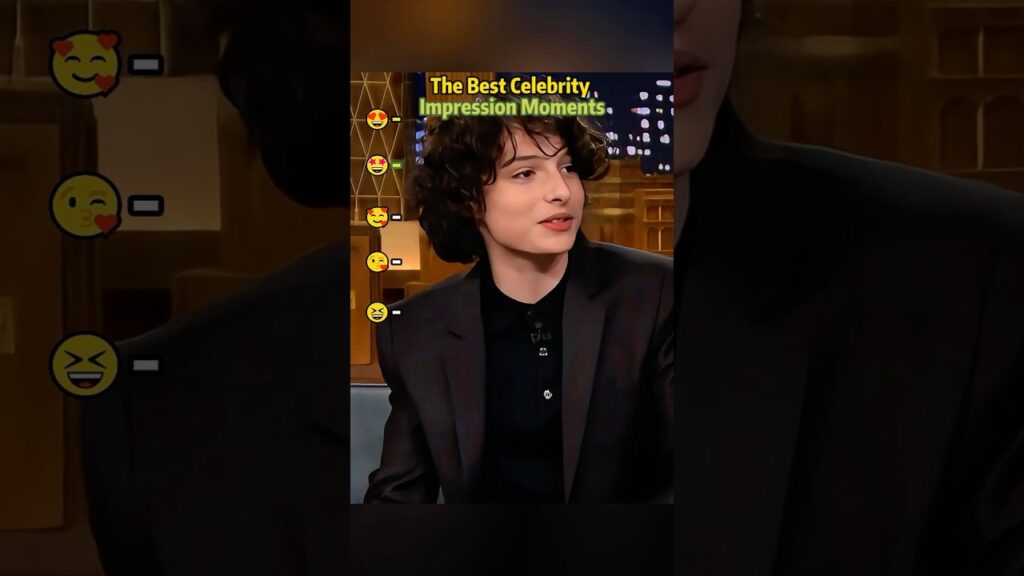 Hilarious Moments When Celebrities Impersonate Other Celebrities.#MillieBobbyBrown#FinnWolfhard
