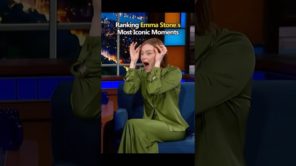 Ranking Emma Stone’s Most Iconic Moments #funny #funnyshorts #emmastone #youtube #shorts #laugher