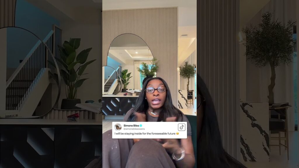 Simone Biles is flipping out over the price tag of her recent red carpet event. (🎥: TikTok)