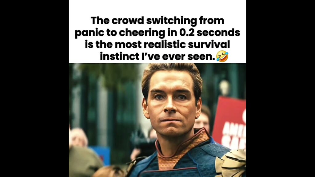 positive vibes only. 🤣 #homelander #theboys #trending