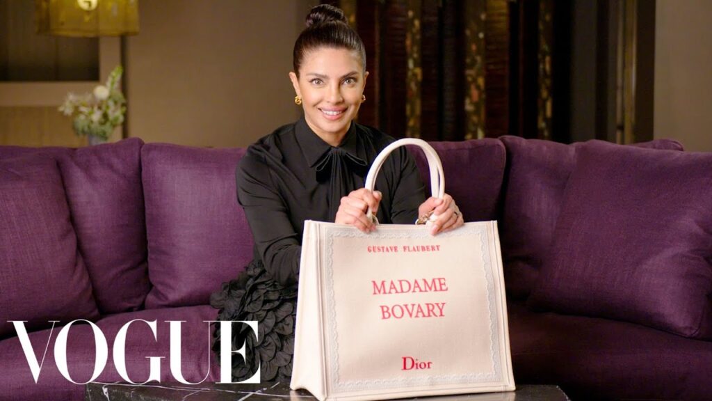 Inside Priyanka Chopra Jonas's Dior Bag | In the Bag | Vogue