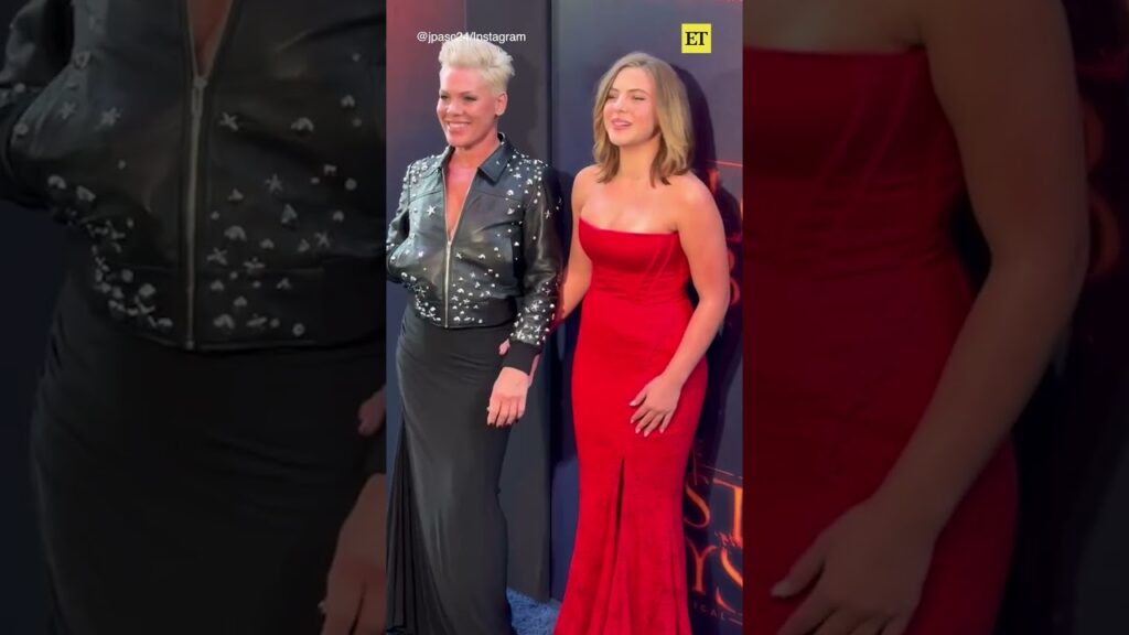 Pink and Daughter Willow Attend 'The Lost Boys' Premiere #pink #thelostboys #broadway