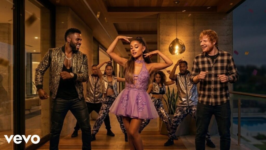Jason Derulo Ft Ariana Grande & Ed Sheeran - Fire In My Veins (Official Music Video)