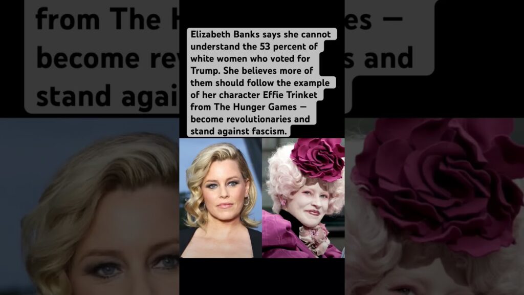 Elizabeth Banks Calls on White Women to Rise Against Fascism #rachelcomey #betsycohen