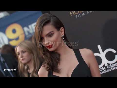 Emily Ratajkowski At 2014 Hollywood Film Awards