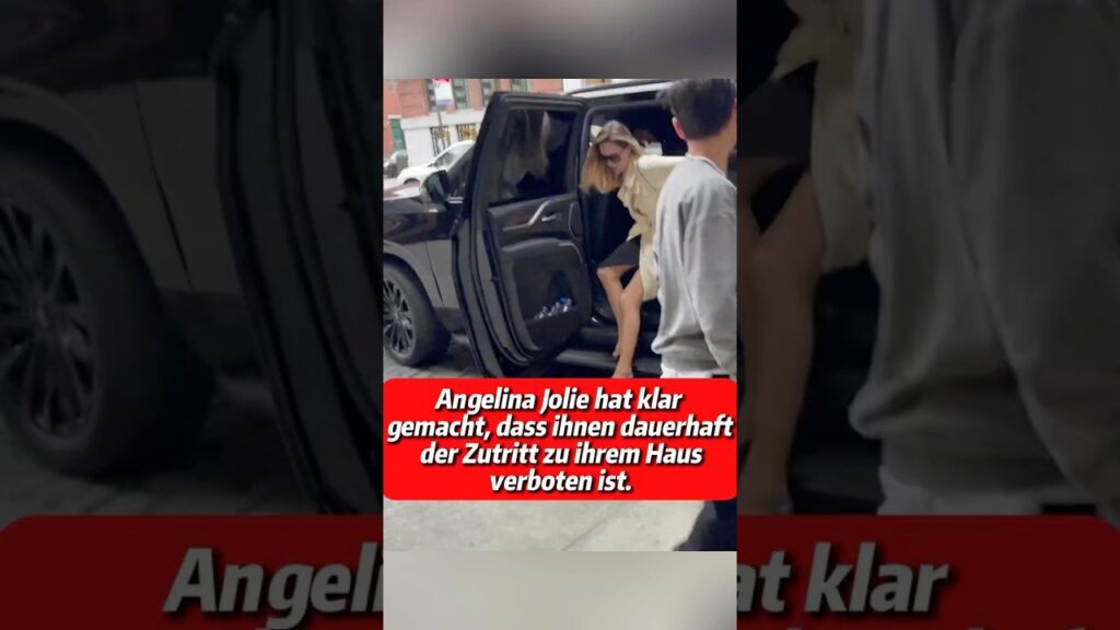 Angelina Jolie hat klar gesagt, dass diese drei Personen ihr Haus auf keinen Fall betreten dürfen.