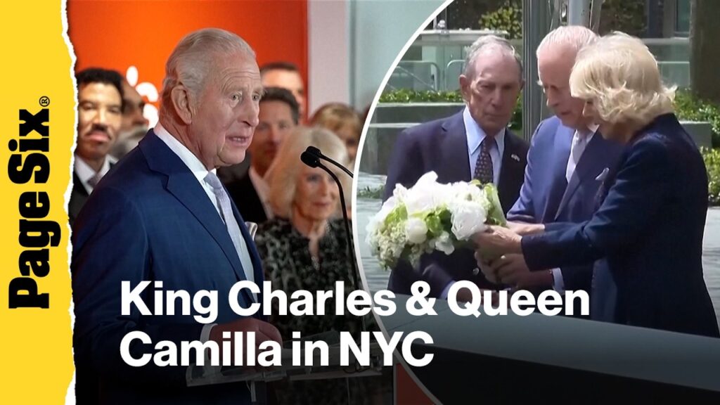 King Charles and Queen Camilla visit New York on day three of US trip