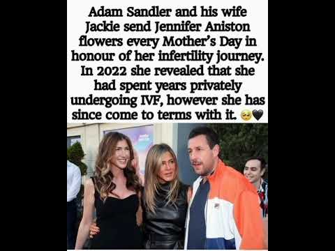 True friendship! 💐 Adam Sandler’s sweet gesture for Jennifer Aniston. 🥺❤️ Thoughts? 👇 #friendship