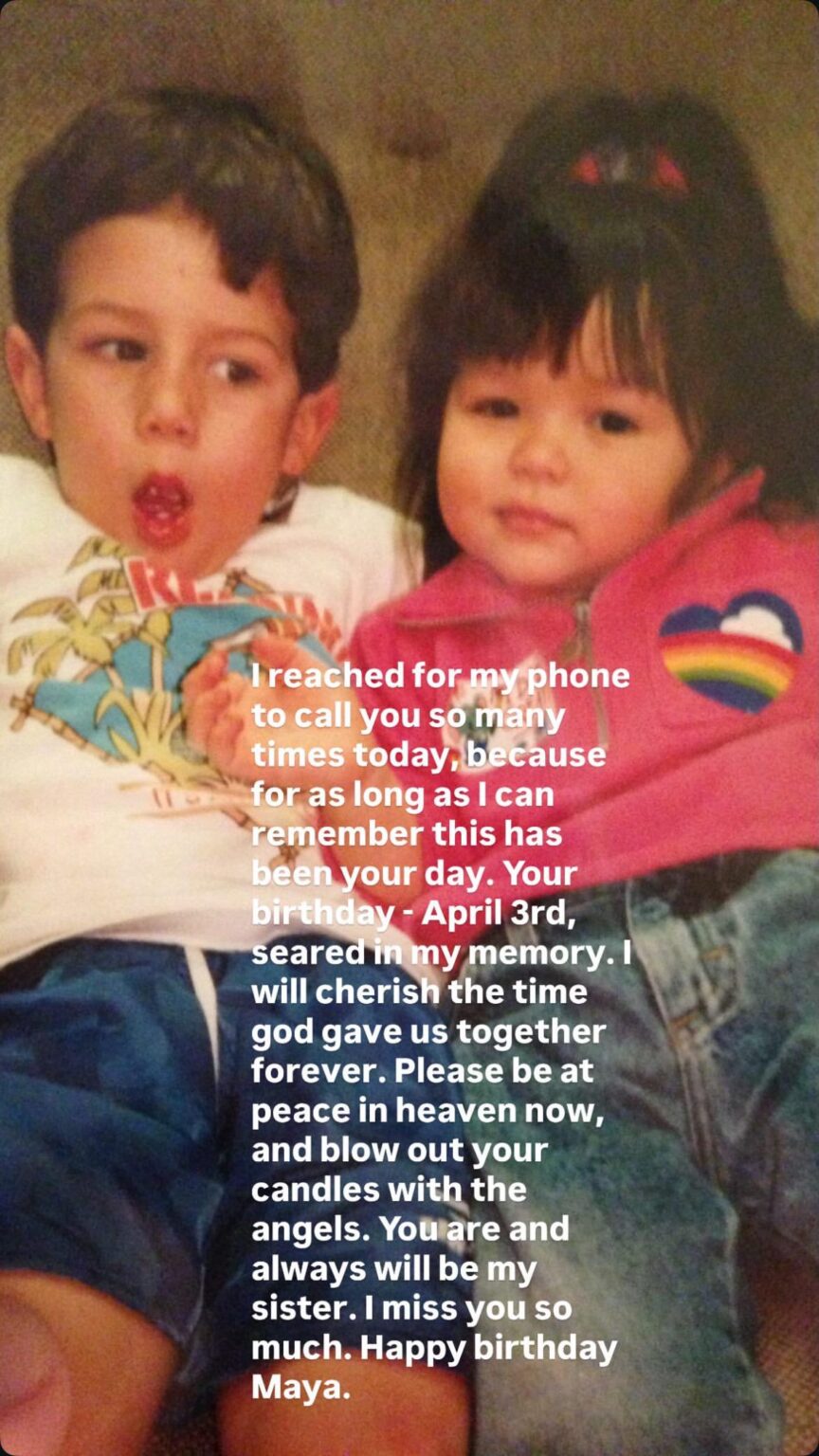 Nick Jonas mourns his childhood best friend Maya Kibbel on her birthday
