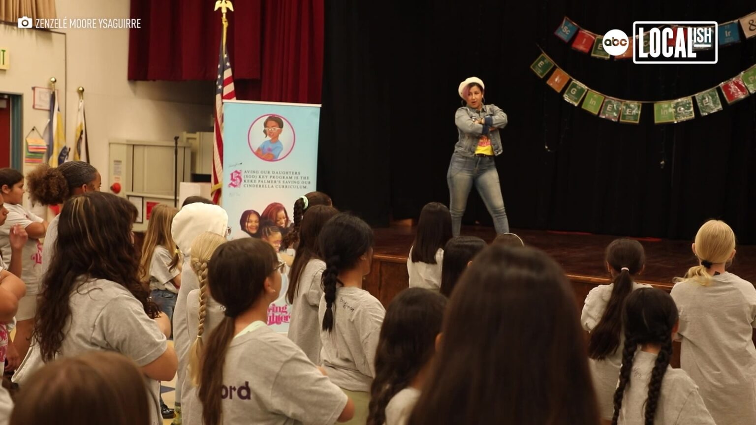 Celebrity choreographer teaches 'Cinderellas' with Saving Our Daughters