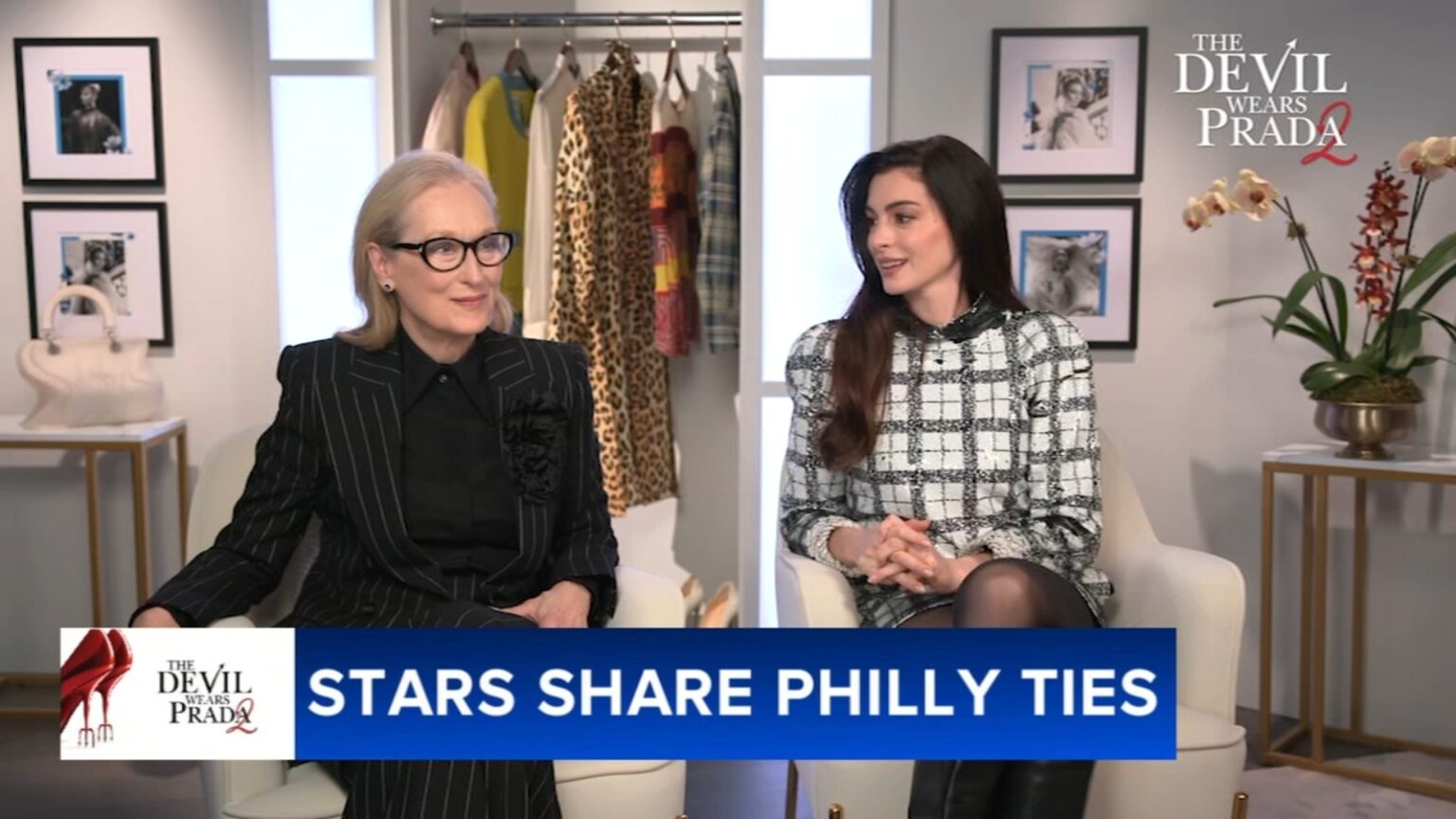 The Devil Wears Prada 2: Anne Hathaway and Meryl Streep talk Pennsylvania roots