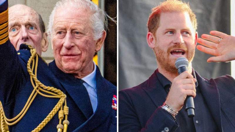 Prince Harry is allegedly 'devastated' over King Charles ghosting him, a source claims. MEGA