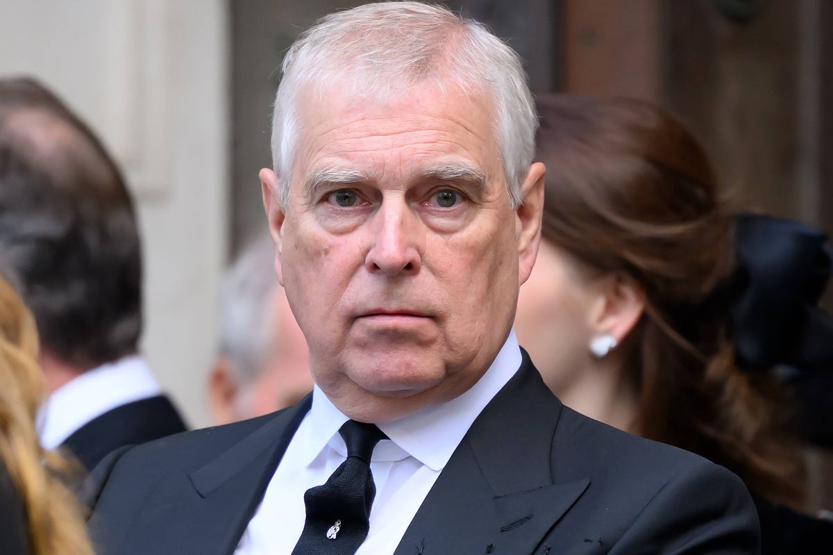 LONDON, ENGLAND - SEPTEMBER 16: Prince Andrew, Duke of York attends the funeral of Katharine, Duchess of Kent at Westminster Cathedral on September 16, 2025 in London, England. Katharine, Duchess of Kent was married to Prince Edward, Duke of Kent, the first cousin of Queen Elizabeth II. She died on September 4 at the age of 92 at Kensington Palace surrounded by her family. Having converted to Catholicism in 1994, her funeral takes place at Westminster Cathedral and is the first Catholic funeral to be held for a member of the royal family in modern British history. Her Royal Highness will be laid to rest at the Royal Burial Ground at Frogmore, Windsor. (Photo by Karwai Tang/WireImage)