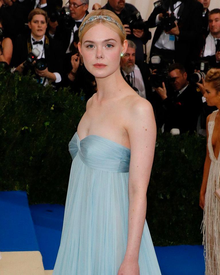 Elle Fanning at the 2017 Met Gala.Credit: Getty Images