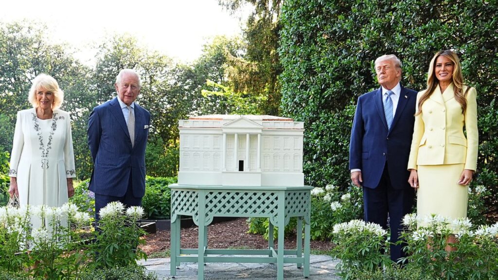 King Charles III meets Trump, delivers historic Congressional address