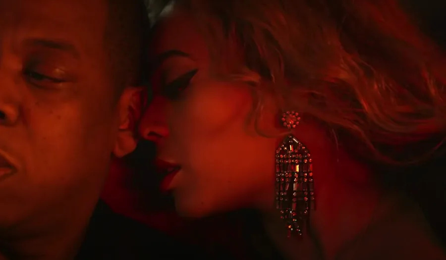 Jay-Z and Beyoncé in her "Partition" music video